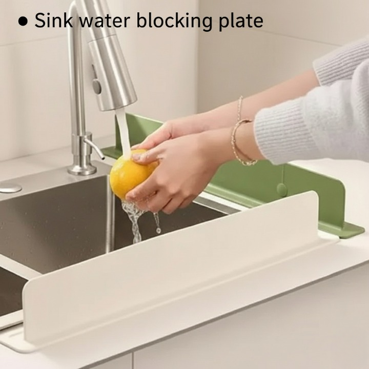 Silicone Sink Splash Guard For Kitchen And Bathroom