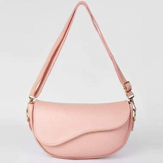 Urban Tea Pink Leather Bag