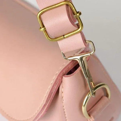 Urban Tea Pink Leather Bag
